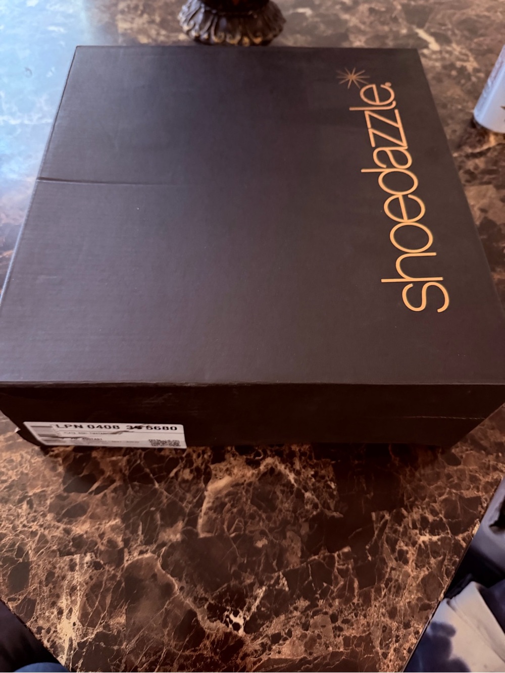 NIB ShoeDazzle Roxi Women’s Size 7 Tibetan Red Platform Loafers Gold Horsebit - Picture 6 of 9